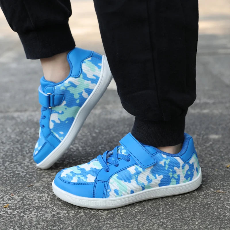 Ademende blotevoetenschoenen, lichtgewicht gebreide sneakers voor sporten, hardlopen, tennis, brede neus, alle leeftijden, volwassenen, kinderen, maten nul drop