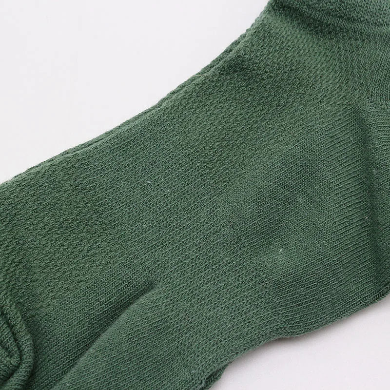 5 Pairs Summer Men's Cotton Short Mesh Harajuku Comfortable Solid Colour Casual Ankle Socks Male Net Sneaker Socks