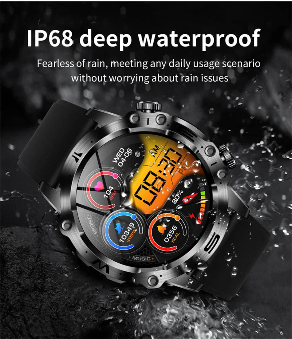 2025 Nieuwe Smart Watch Monitoring Bloeddruk Urinezuur ECG + PPG Fitness Tracker Klok Bluetooth Call Health Smartwatch Voor Mannen