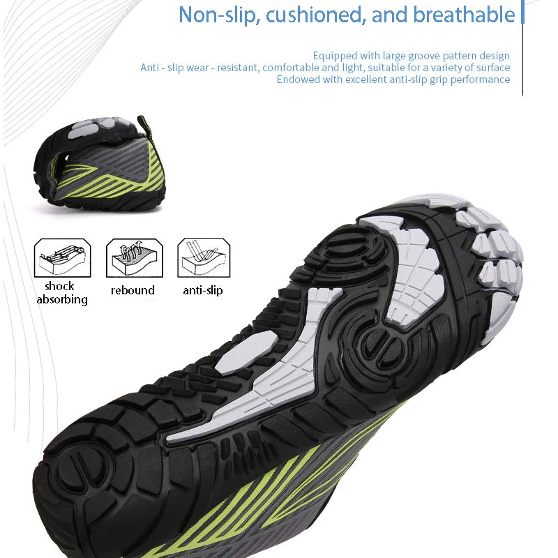 EOCENE Quick-Dry Water Shoes – Lightweight Aqua Sneakers for Beach, Swimming, Hiking, Fishing & Outdoor Sports