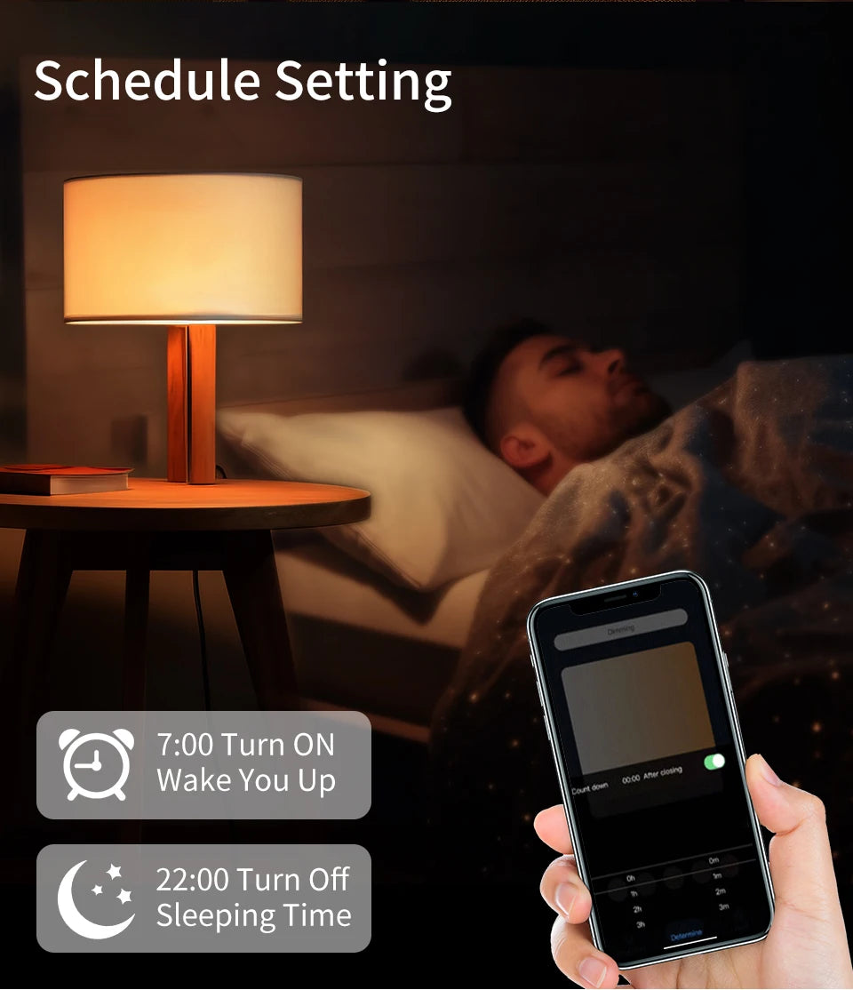 110V 220V E27 WiFi Smart LED-lampen 20W 15W 12W LED-lamp Dimbaar APP-spraakbediening Ondersteuning Alexa Google Home Home Lighting