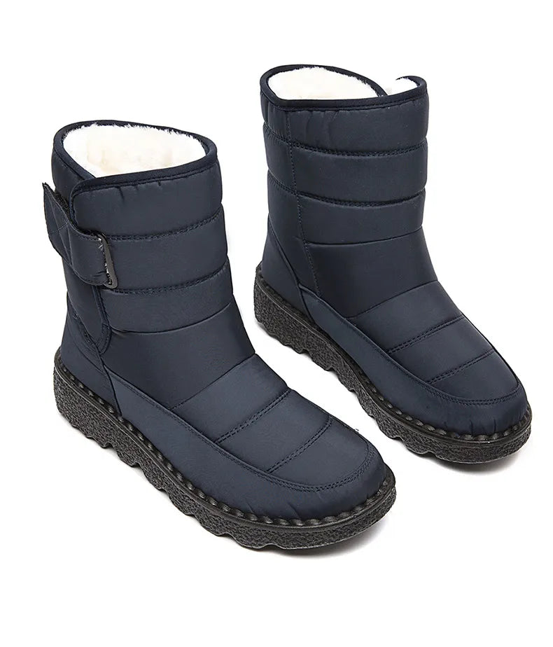 Boots Women Snow Casual Shoes Woman Waterproof Boots For Women Keep Warm Women's Boots Plush New Botas Mujer Winter Shoes
