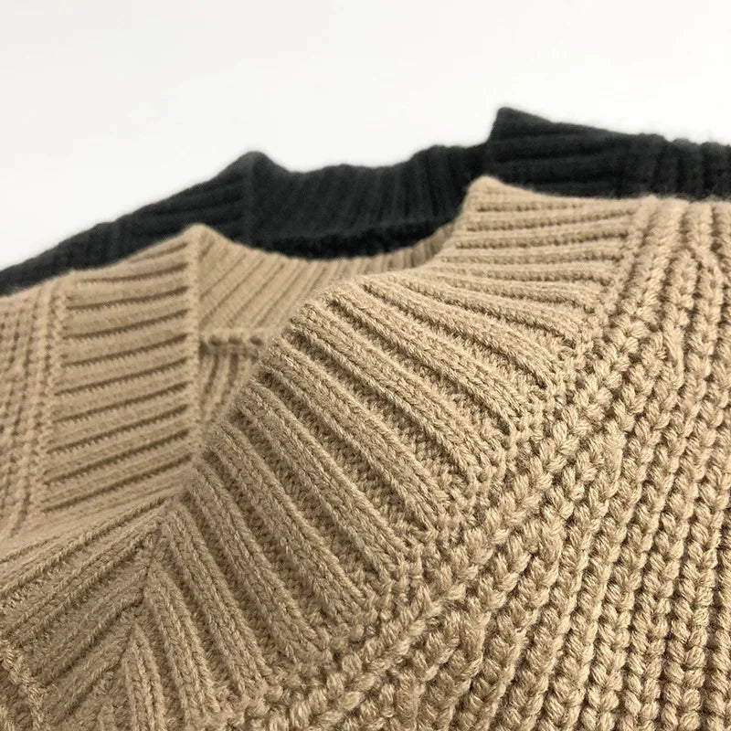 New Autumn Kids Knitted Vest Children Thickened Sweater For Girls & Boys 1-6Y Unisex
