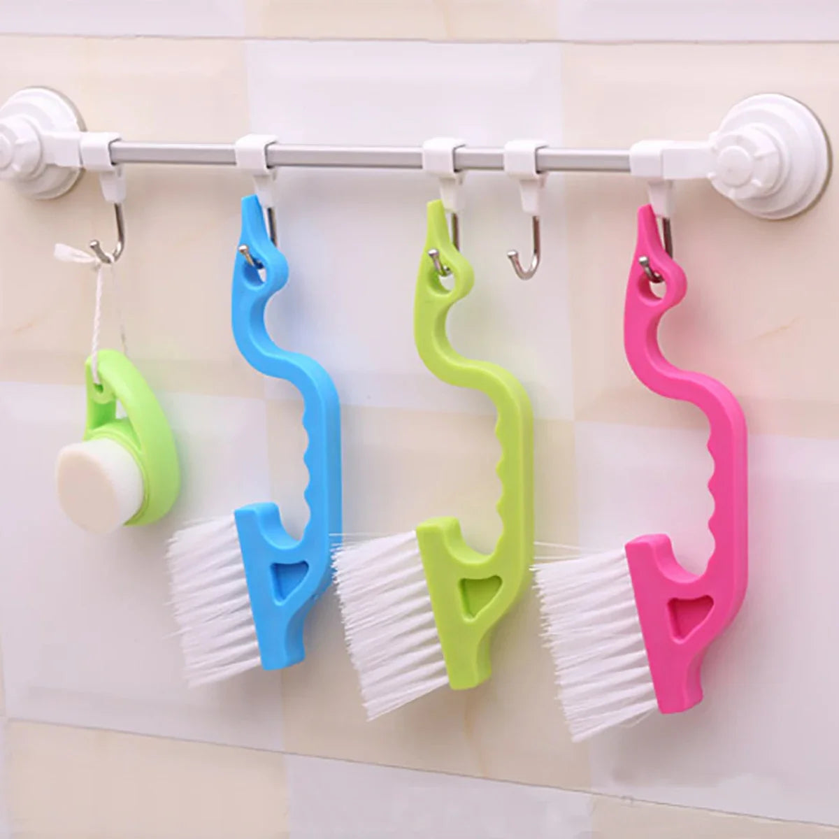 3Pcs Windows Gap Household Cleaning Brush Flat Mouthed Shovel Useful Things For Kitchen Bathroom Toilet Tools Home Supplies