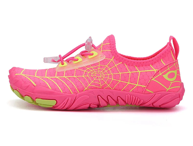 Kids Aqua Beach Water Shoes – Non-Slip Barefoot Swim Shoes for Children & Babies Summer Pool and Beach Footwear