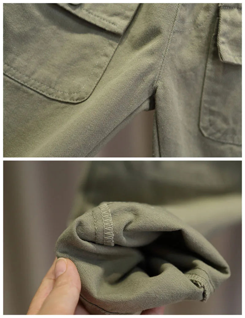 Lente kinderkleding 2-delige set kinderen effen kleur dunne stijl jas + broek jongens meisjes bovenkleding 12M-7T unisex