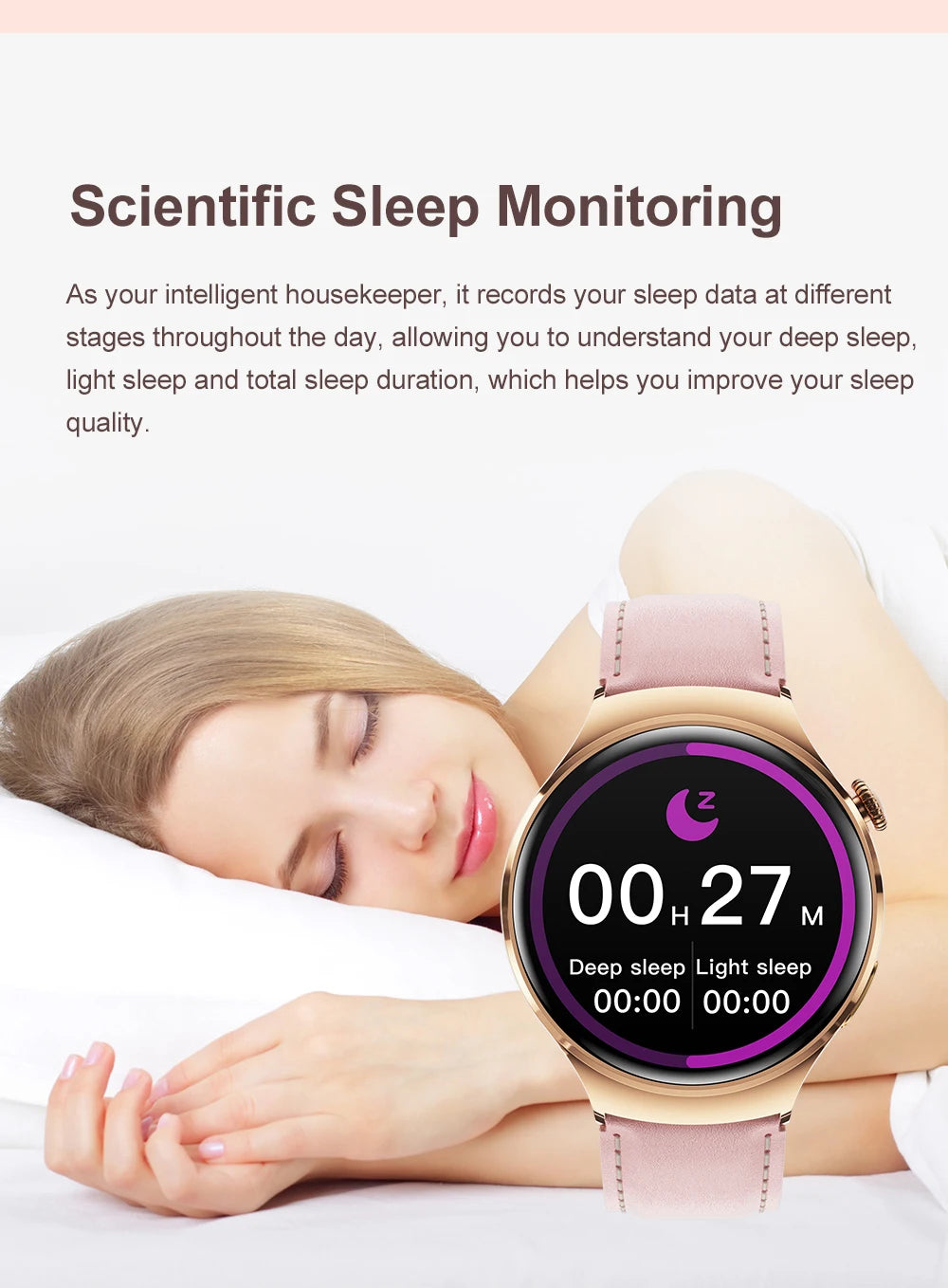 2025 New Lady's Fashion Smart Watch AMOLED HD Screen GPS Sport Heart Rate Bluetooth Call Waterproof Outdoor Smartwatch For Women