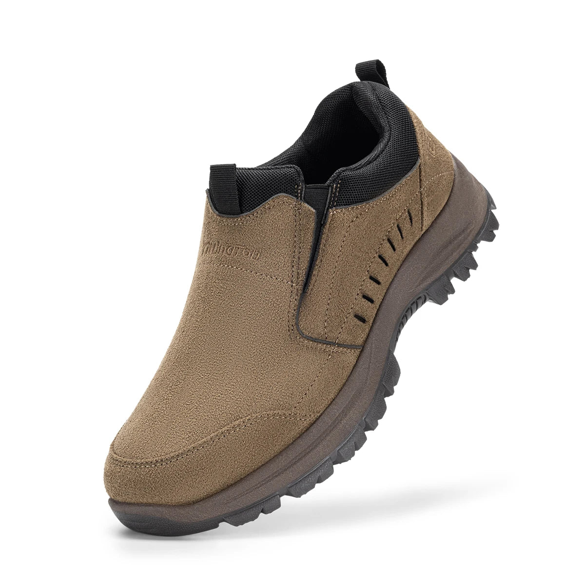 Men's Lightweight Shoes With Arch Support Insoles For All-Day Comfort - Flat Slip-On Loafers For Business Casual Wear
