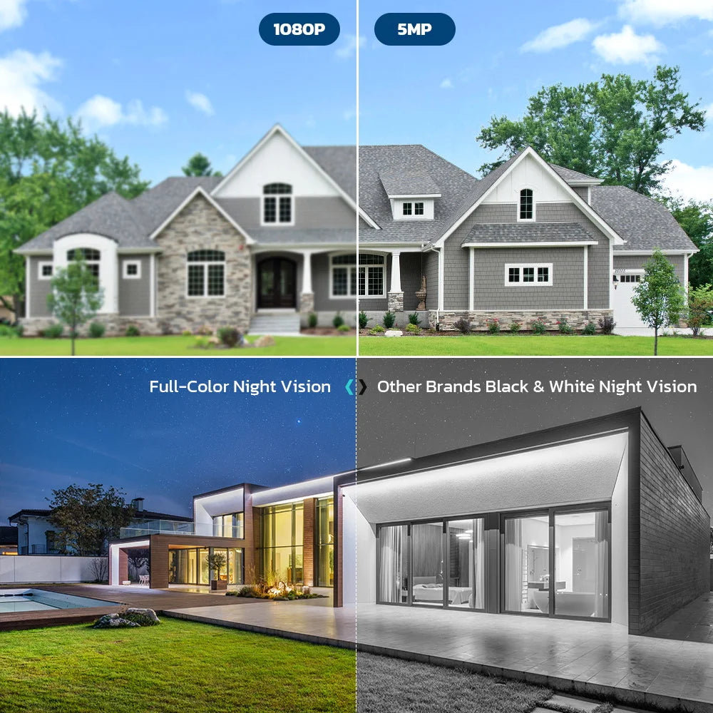 Poe Camera 48V POE/DC 12V 4MP/5MP/8MP H.265 Onvif Security Surveillance Bullet CCTV Camera Color Night Vision Outdoor IP Camera