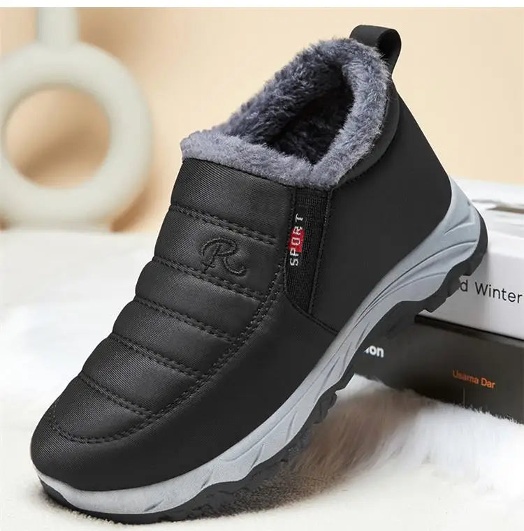 Women Boots Snow Platform Plush Women Shoes Slip On Boots For Unisex Shoes Fashion Ankle Boots Casual Punk Botas Mujer Winter