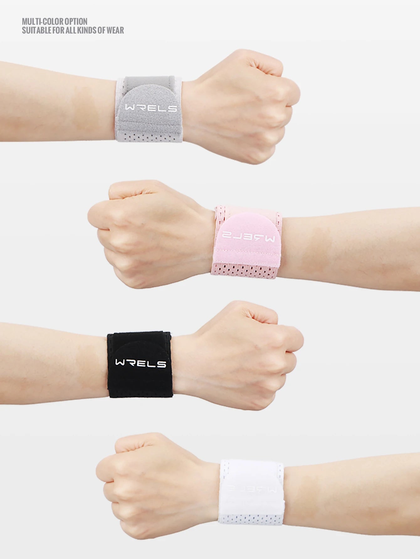 Wrist Band Support Sleeve Gym Support Wrist Brace Wrap Breathable Elastic Compression Bandage Hand Sport Wristband