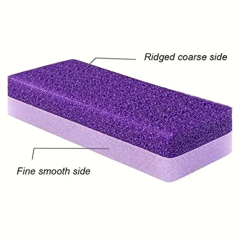 2/5/10PC Foot Pumice Stone Foot File Callus Dead Skin Remover Foot Heel Scrubber Smooth Feet In Seconds Pedicure Exfoliator Tool