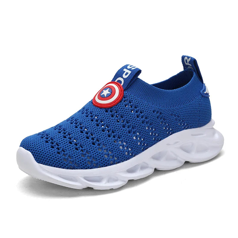 Unisex Summer Children Shoes Sport Sneakers Breathable Casual Shoes Mesh Net Cloth Kids' Sports Flat Sneakers