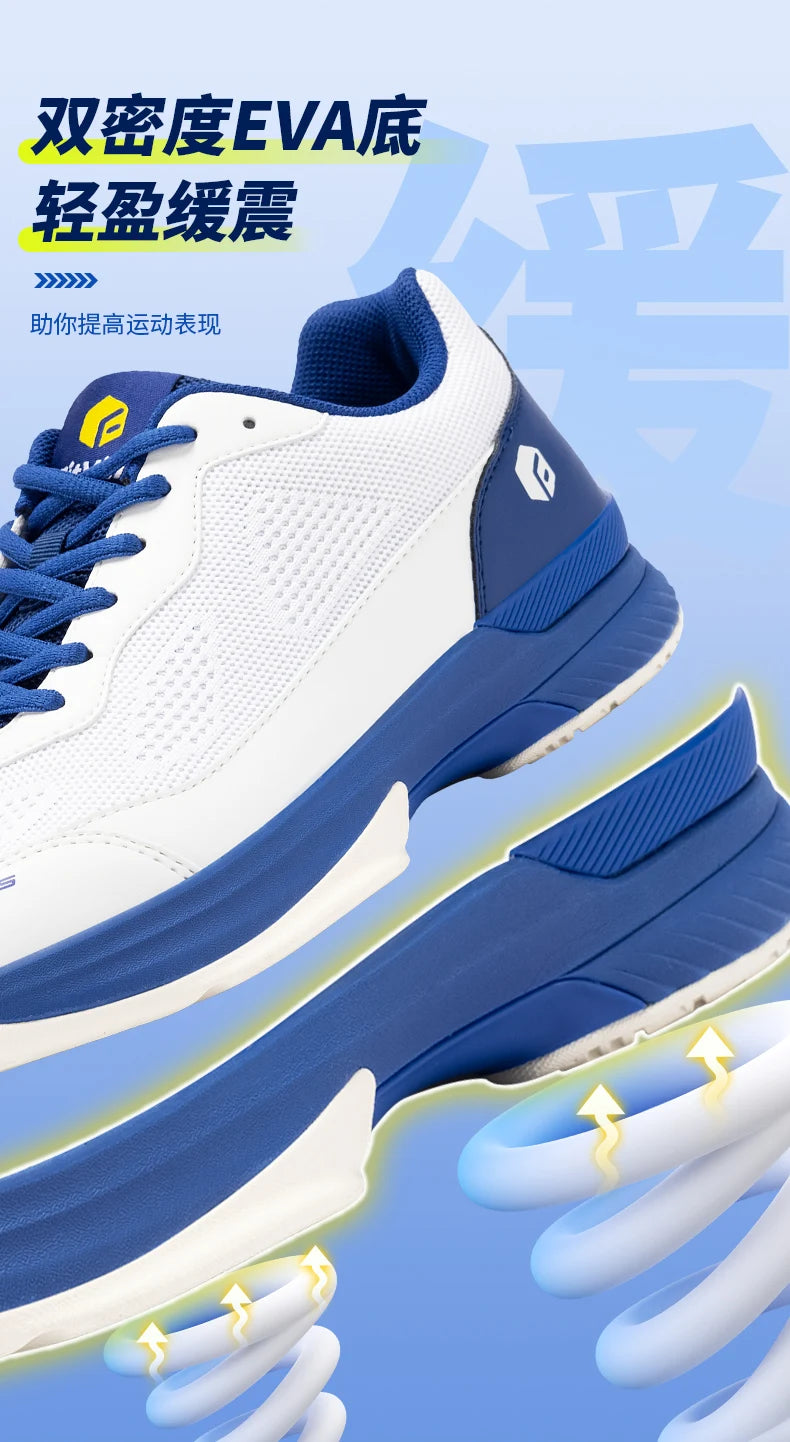 Men's Anti-Slip And Sweat-Absorbent Professional Tennis Shoes For Swollen Feet & Arch Support