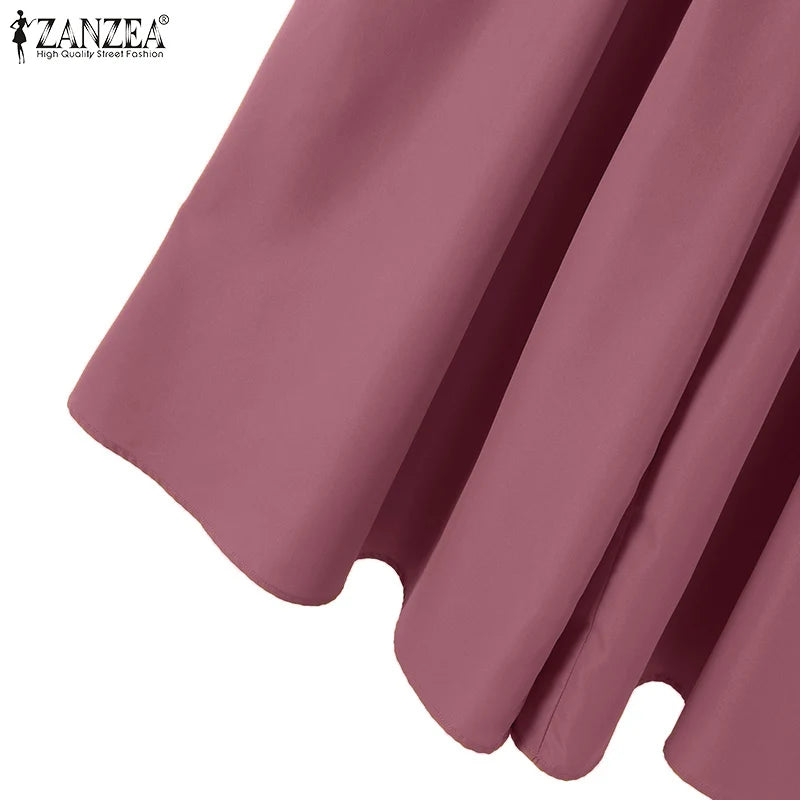 Women Causal 2PCS Pant Sets Loose 3/4 Sleeve Tops Wide Leg Pants 2-Pieces Outfits Solid Colour Fashion Commute Tracksuits
