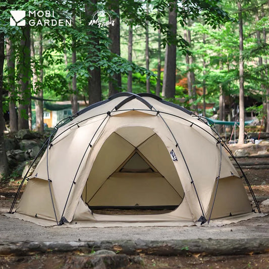 Camping Tent Commander Dome Tent Shelter Waterproof Windproof Ultra-light 70D Nylon 160/185/245CM