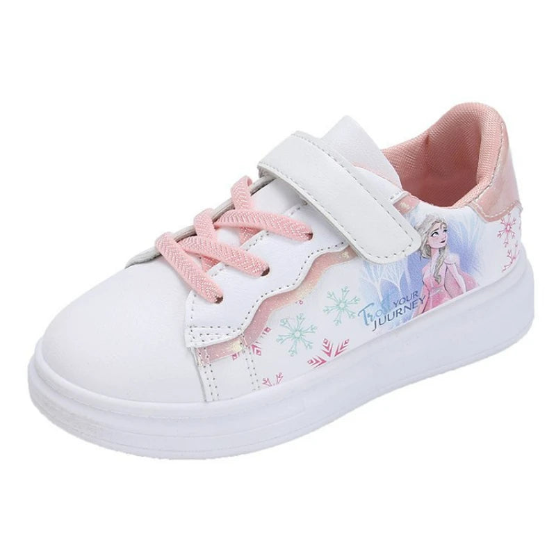 Summer Casual Children's Sports Shoes Cartoon Princess Girls' Trainers Sneakers For Kids Size 26-37