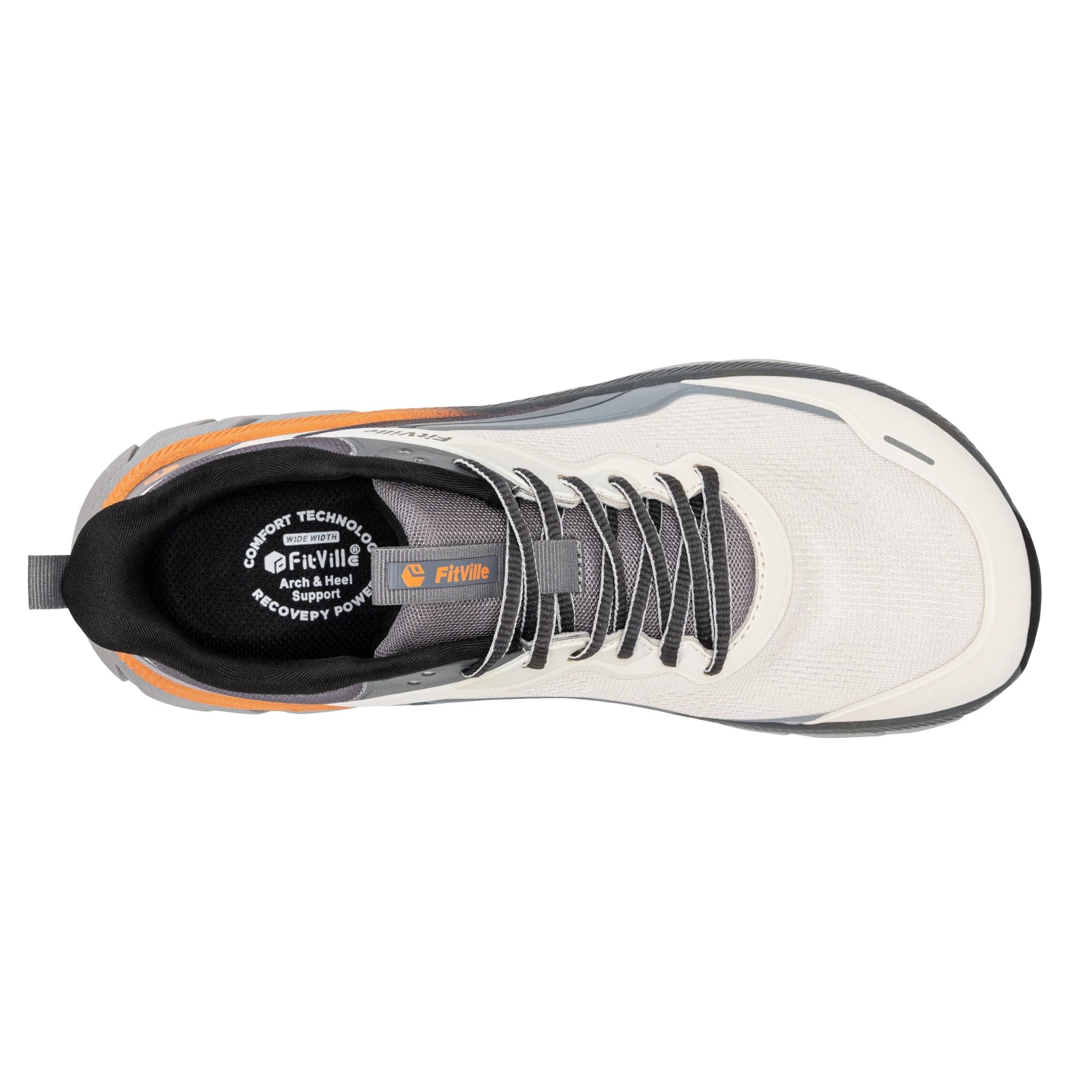 Men's Wide Well-Cushioned And Non-Slip Toe Box Sneakers - Lightweight & Breathable Running Shoes For Swollen feet