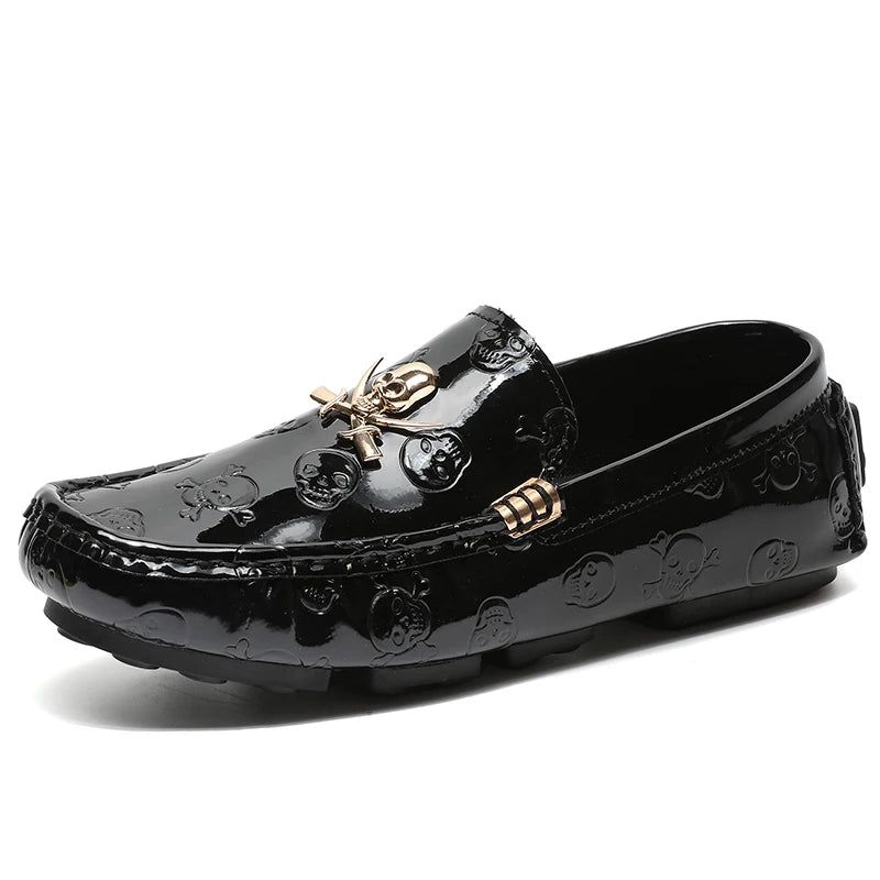 Luxury Style Male Formal Wedding Shoes Slip-on Men Pink Fashionable Casual Moccasins Shoes Big Size 47 48 Adult Party Shoes