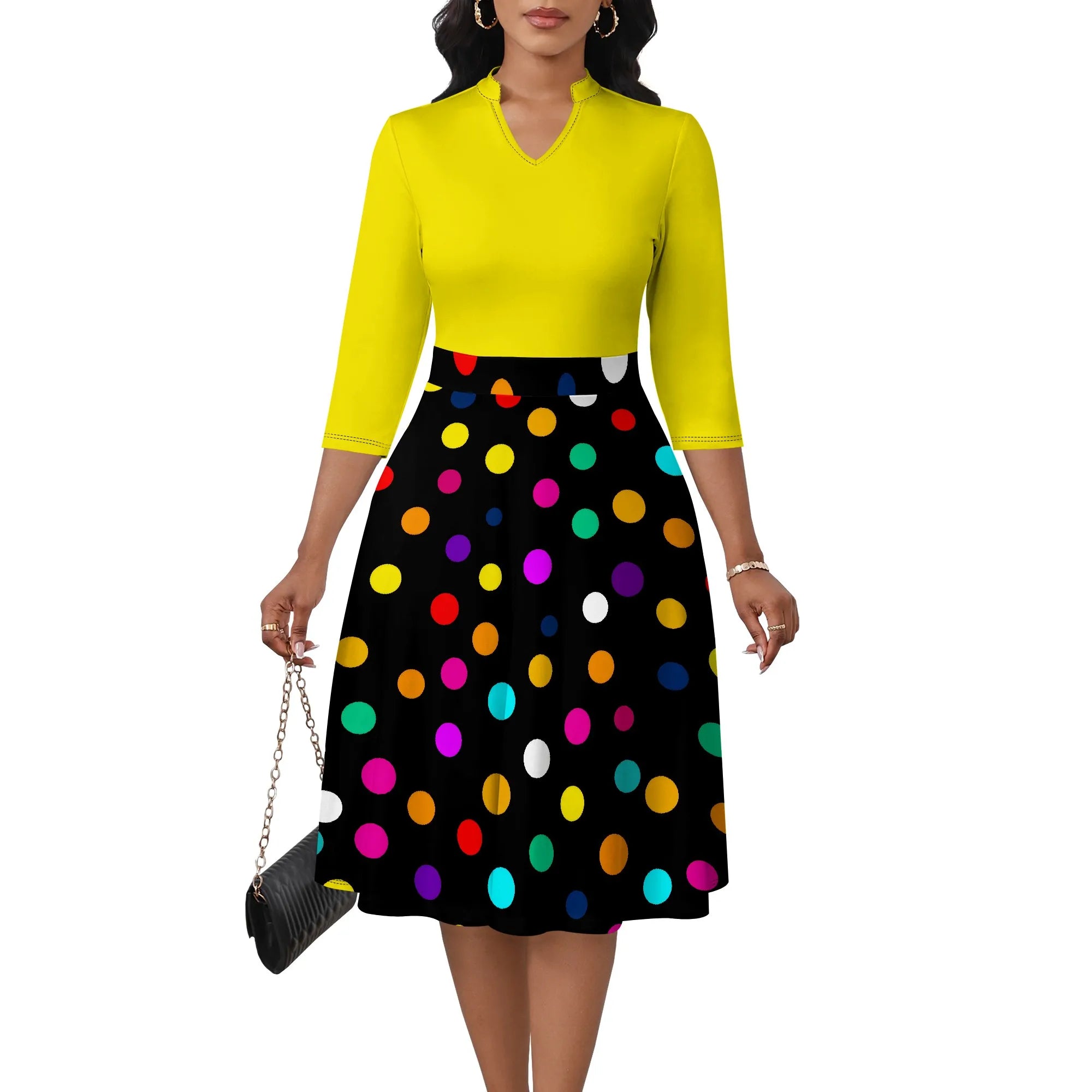 Women's Floral Off Shoulder Maxi Dress 3/4 Sleeve Multicolor Blue Slit Party Evening