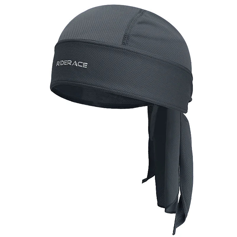 Summer Cycling Cap Quick Dry Breathable Pirate Hat Outdoor Sport Running Hiking Sunscreen Hood Headwear Wicking High Elasticity