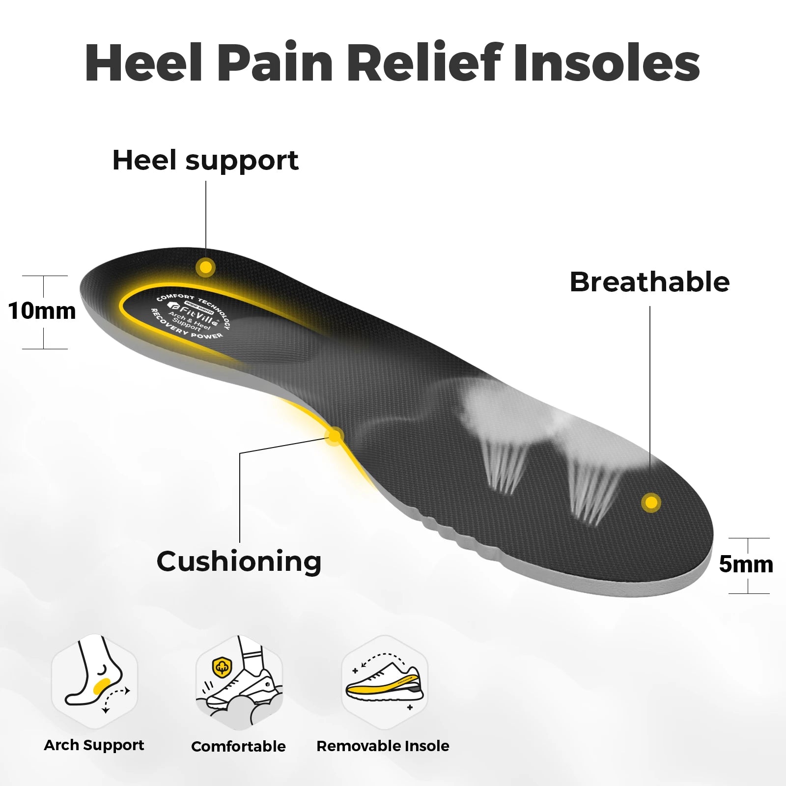 Trailrunningschoenen Herensneakers Extra breed Antislip Lichtgewicht voor gezwollen voeten Ondersteuning van de voetboog Pijnverlichting