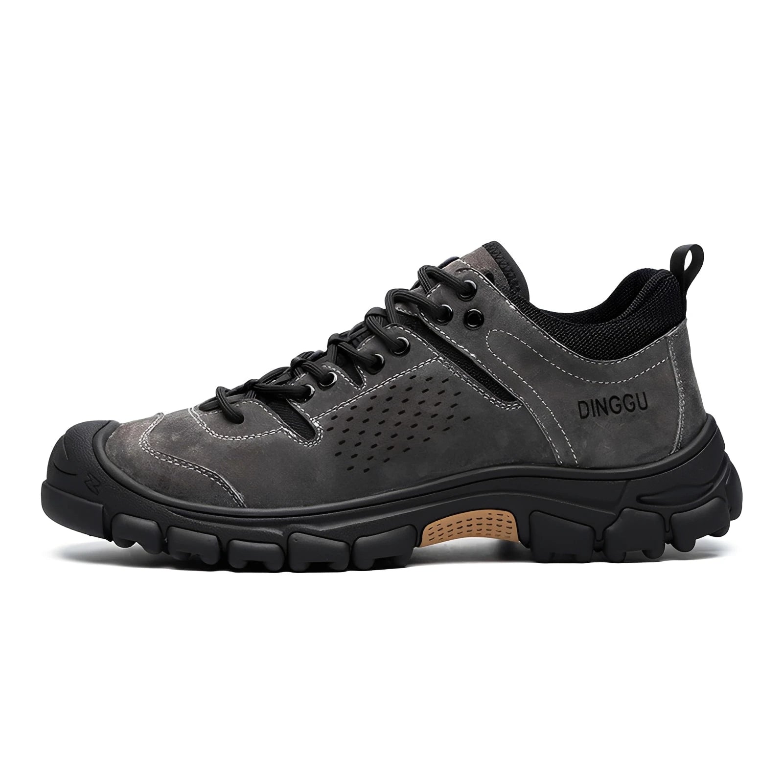 EOCENE Men’s Steel Toe Safety Work Shoes – Lightweight Anti-Smash & Puncture-Resistant Industrial Sneakers