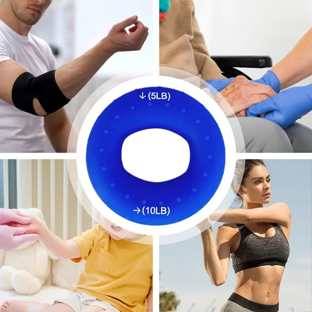 Hand Grip Strengthener Finger Grip Ring Hand Trainer For Hand Finger Strength Training Rehabilitation And Relaxation