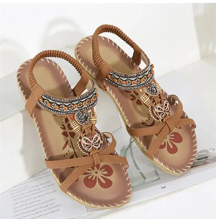 Sandals Women Shoes Summer Soft Shoes Woman Retro Women's Sandals Platform Sandals Woman Elegant Female Sandal Women Footwear
