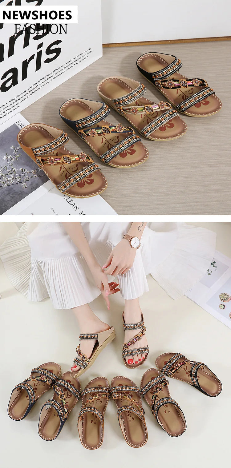 Sandals Shoes Women Fashion Slide Shoes For Women Light Women's Sandals Casual Soft Sandalias Mujer Women's Slippers