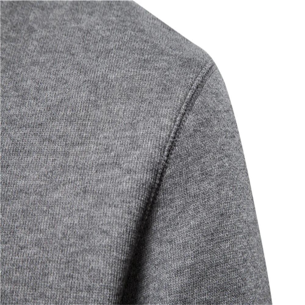 Plus Velvet Printed Sweatshirts Men's Streetwear Solid Colour Pullovers Hoodies Autumn Winter Sweatshirt for Men