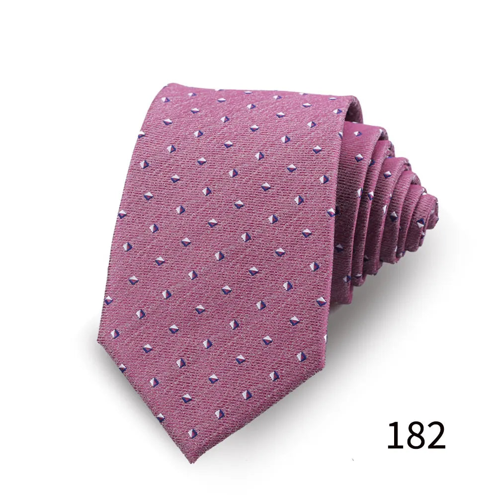 Men's Luxury Paisley Necktie Floral Wedding Style Business Tie Polyester 146x7.5cm Gift for Adult Male Occasions