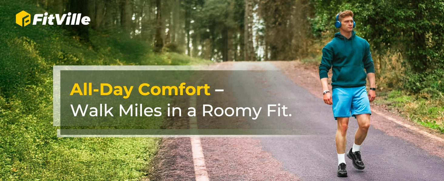 Men's Extra Wide Walking Training Shoes Hiking Shoes Lightweight Casual Non-Slip Sports Shoes For Mountaineering