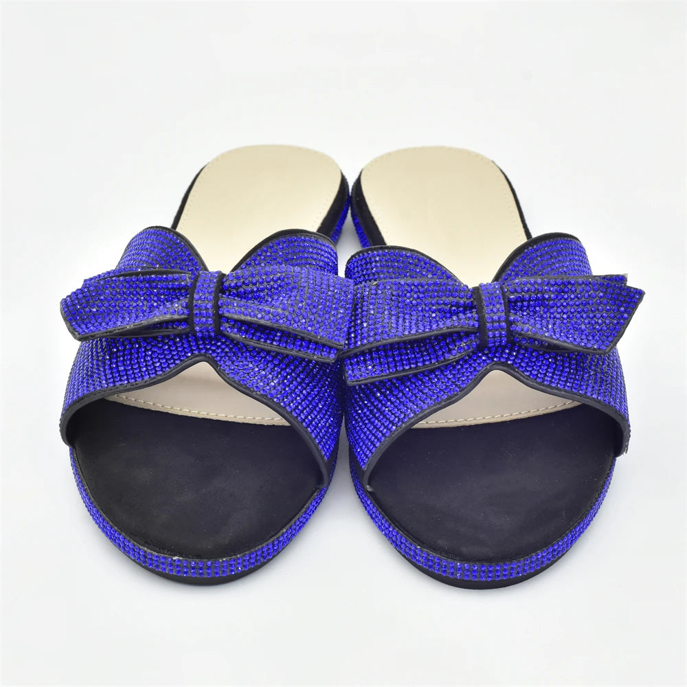 2025 Women Designer Luxury Shoes With Low Heels and Rhinestone Decorated for Ladies' Party Pumps