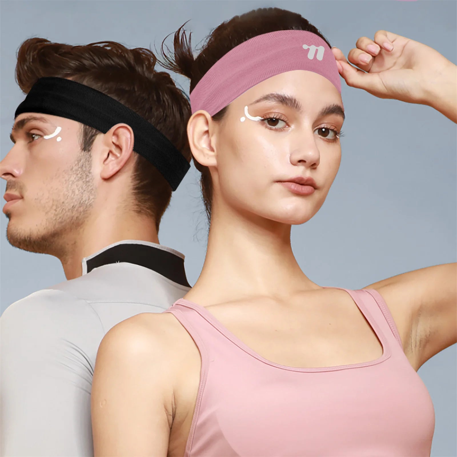 Sport Sweatband Moisture-Wicking Breathable Elastic Headband Fitness Gym Running Basketball Cycling Headscarf