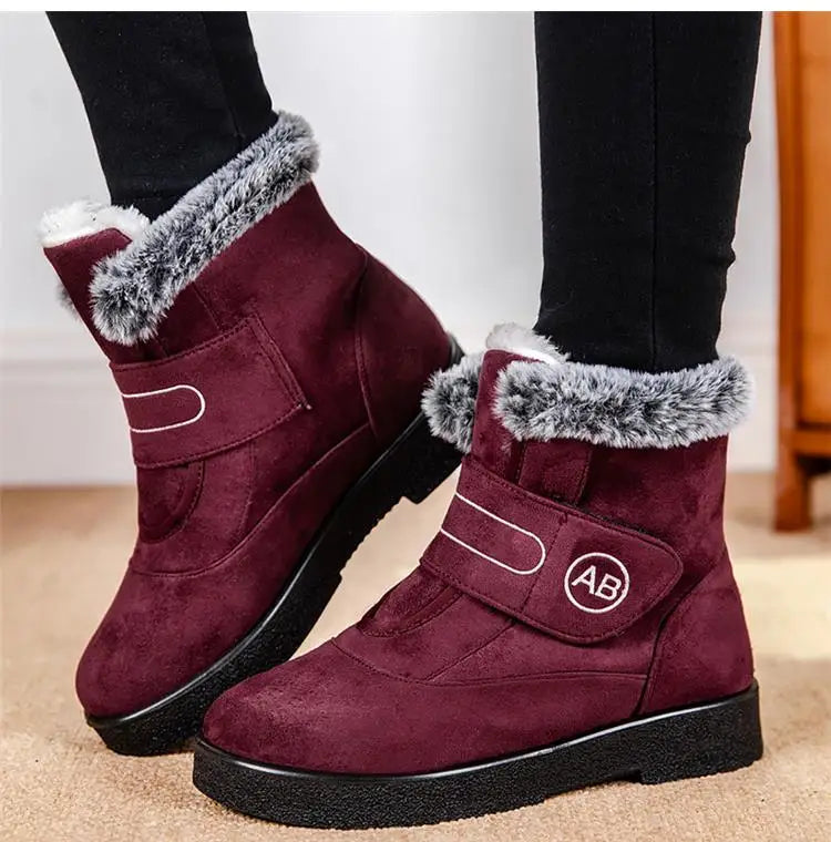 Women's Boots Snow Plus Size Shoes Woman Platform Woman Shoes Lightweight Mid High Boots Fashion Boots For Women Botas Mujer