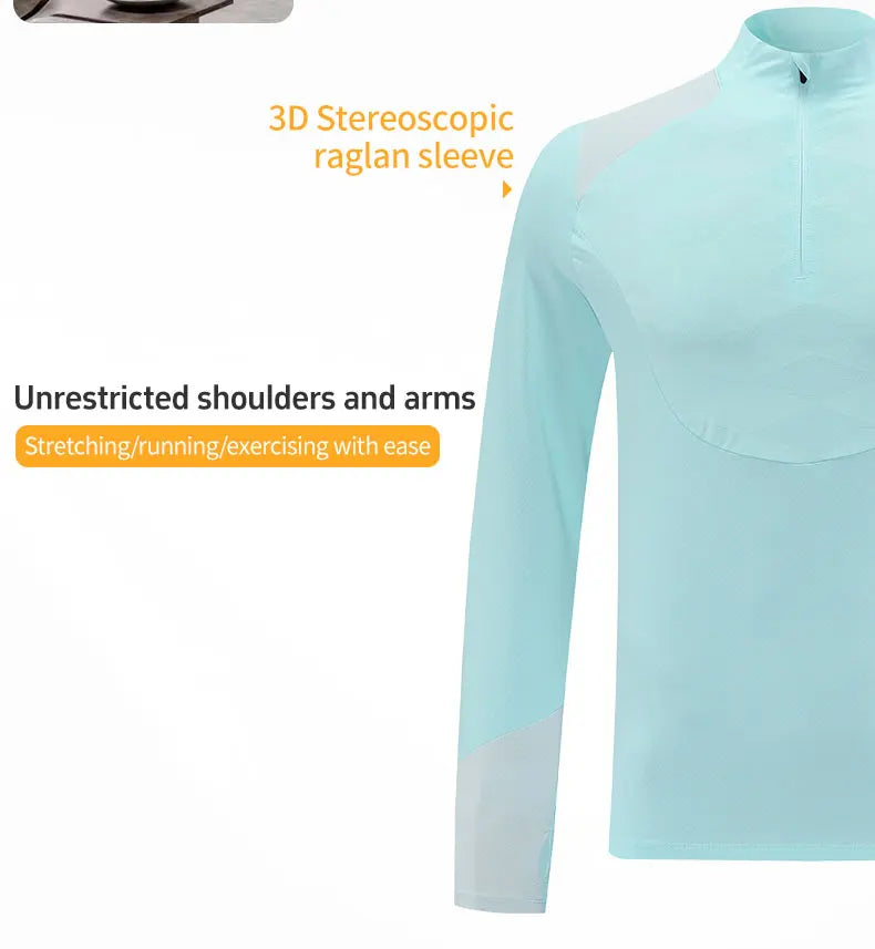 Men's Jackets Long Sleeve Running Coat Yoga Gym Fitness Training Tight Top Breathable Sports Jacket Women