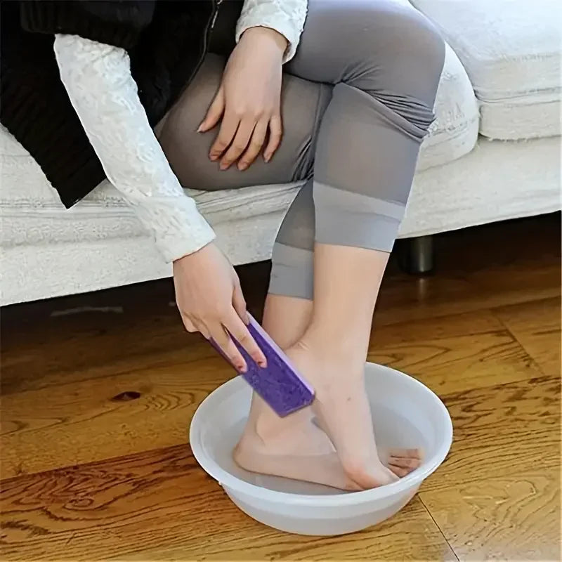 2/5/10PC Foot Pumice Stone Foot File Callus Dead Skin Remover Foot Heel Scrubber Smooth Feet In Seconds Pedicure Exfoliator Tool