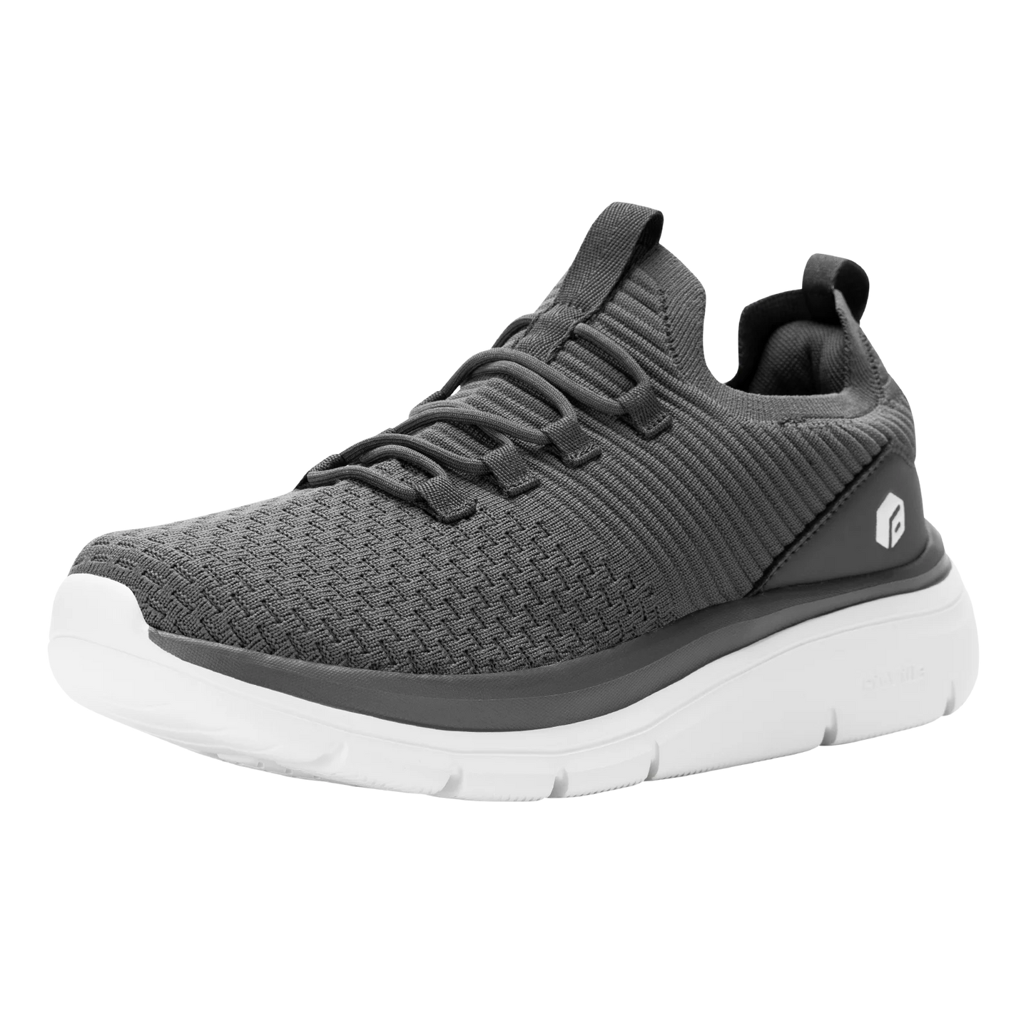 Men's Shoes Slip on Walking Sneakers Lightweight Wide Width for Flat Feet Plantar Fasciitis Heel Pain Relief