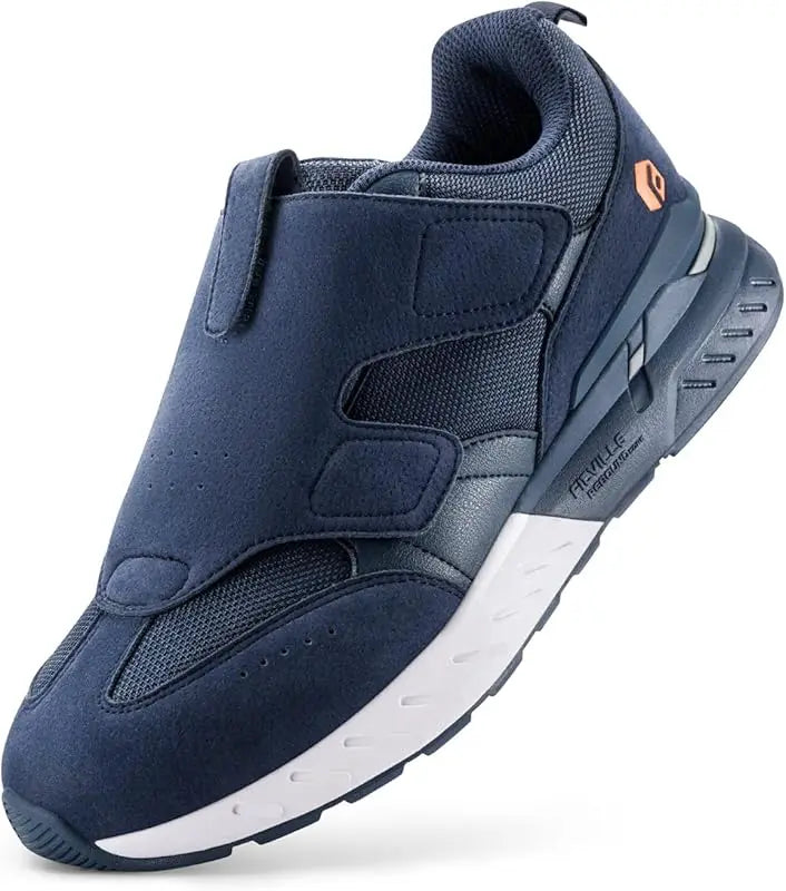 Men's Diabetic Shoes Wide 2E Slip-On Suitable For Swollen Feet Walking Shoe With Arch Support For Foot Pain Relief