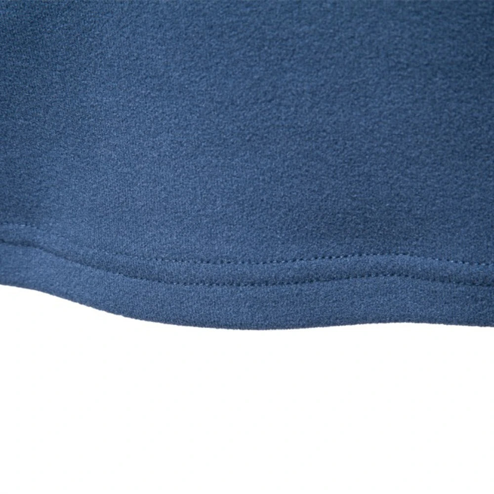 Men's Solid Colour Zipper Soft Shell Long Sleeve Sweatshirt Breathable Warm Pullover Casual Streetwear Jacket‌ For Men