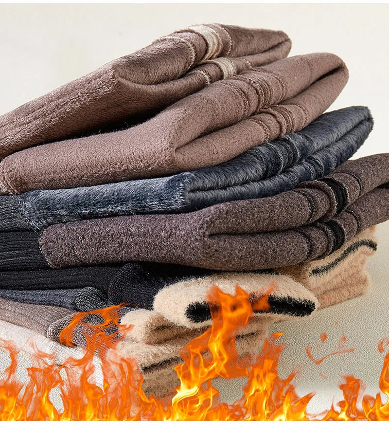 New Autumn Kids Leggings Infant Girls Solid Colour Pit Strip Render Pants Toddler Fleece Padded Warm Trousers 1-3Y Girls