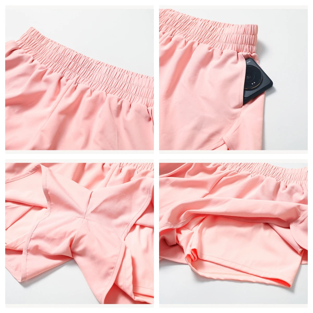 Running High Waist Sports Shorts Women Buttock Lift Gym Sweatpants Yoga Clothes Cycling Workout Shorts Women