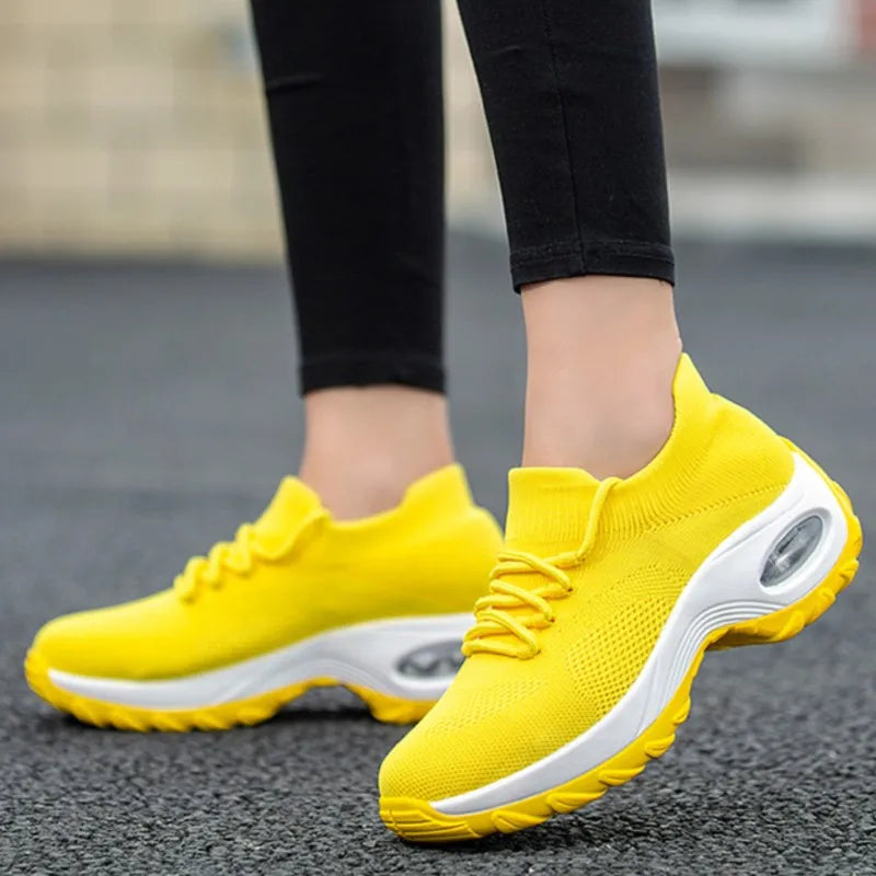 Women's Sneaker Fashion Comfortable Shoes Women Flat Sneaker Women Casual Shoes Slip On Plus Size Sneaker Woman Zapatos De Mujer