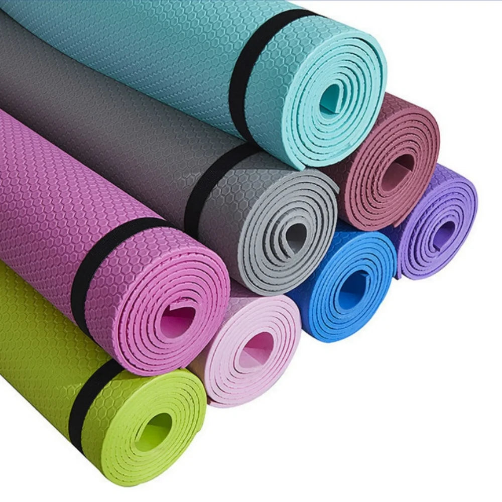 Thick Yoga Mat Anti-skid Sports Fitness Mat 3MM-6MM EVA Comfort Foam Yoga Matt For Exercise Yoga And Pilates Gymnastics Mat