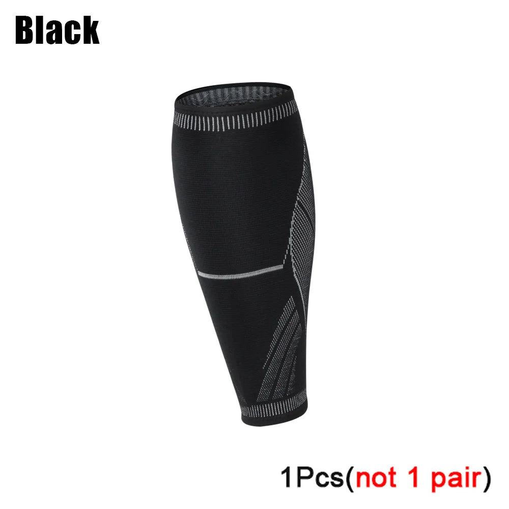 1pcs Running Athletics Compression Sleeves Leg Calf Shin Splints Elbow Knee Pads Protection Sports Safety Unisex