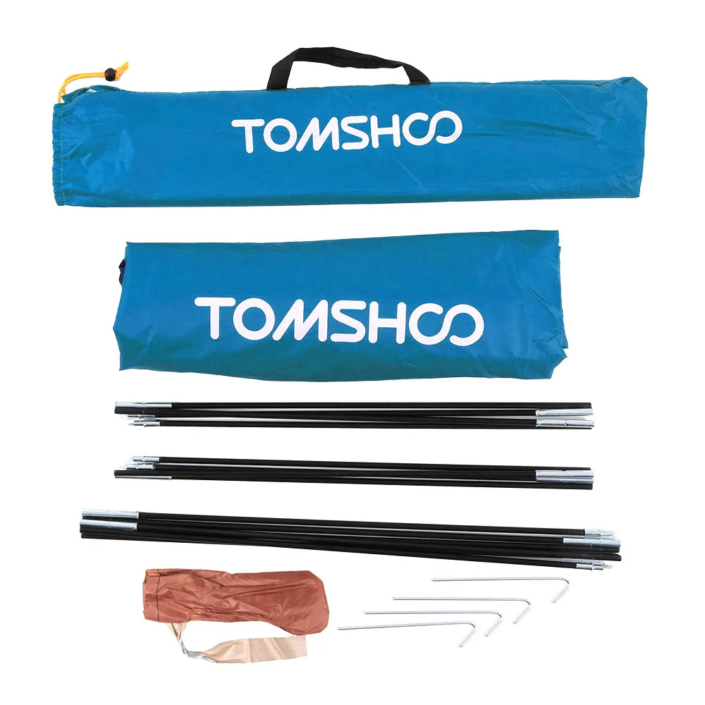 2 Persons Outdoor Beach Tents Shelters Shade UV Protection Ultralight Tent for Fishing Picnic Park Summer Awning Shade Shelter