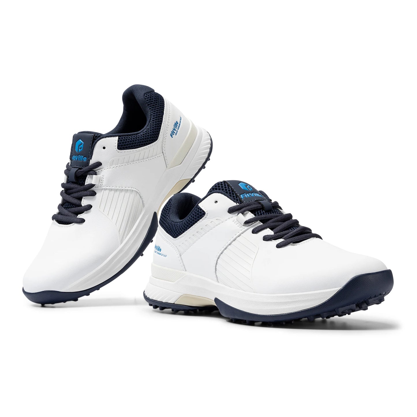 Men's Golf Shoes Non-Slip Wear-Resistant Comfortable Professional Sports Sneakers for Swollen Feet Relieves Toe Pain
