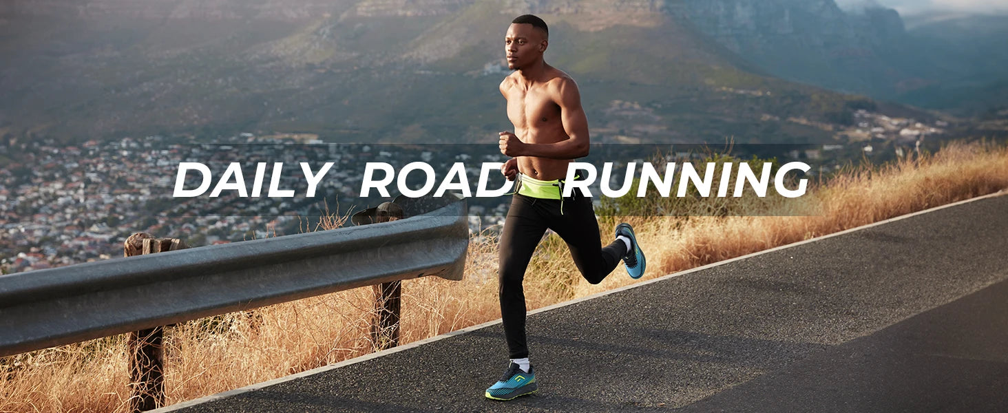 Trailrunningschoenen Herensneakers Extra breed Antislip Lichtgewicht voor gezwollen voeten Ondersteuning van de voetboog Pijnverlichting