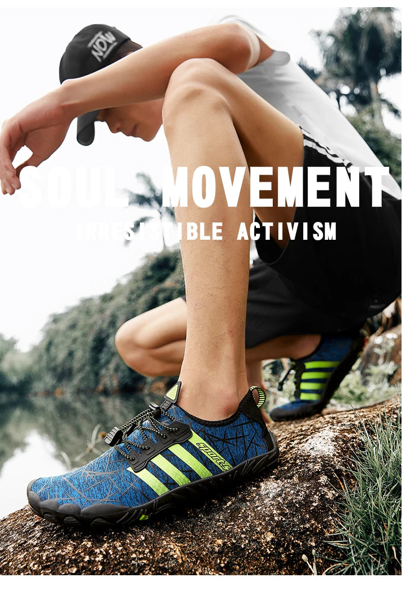Unisex Quick-Dry Water Shoes – Lightweight Aqua Sneakers for Beach, Swimming, Surfing & Water Sports